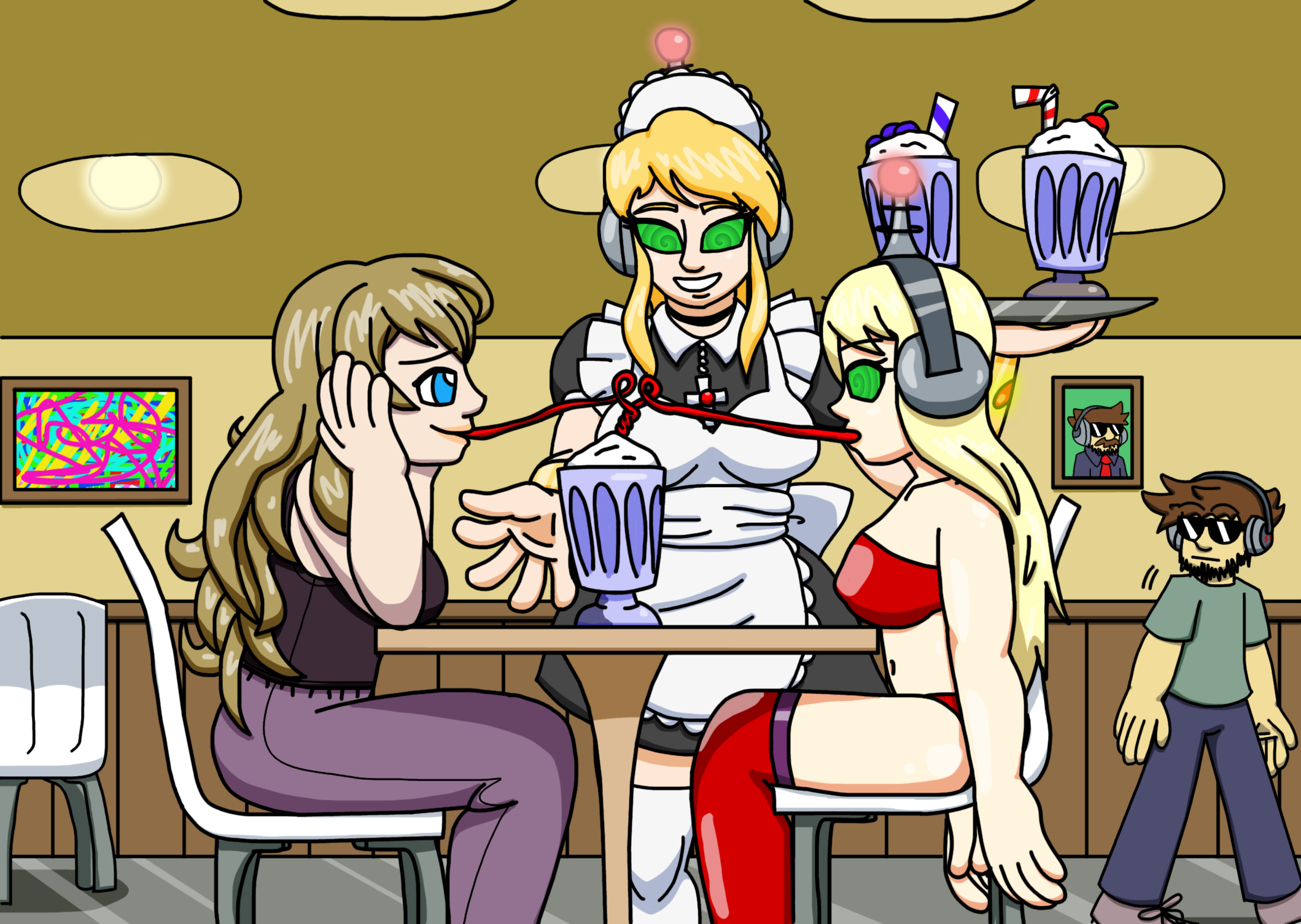 Official post by SuperTechno324: Commission I did for Trippy on Hypnohub